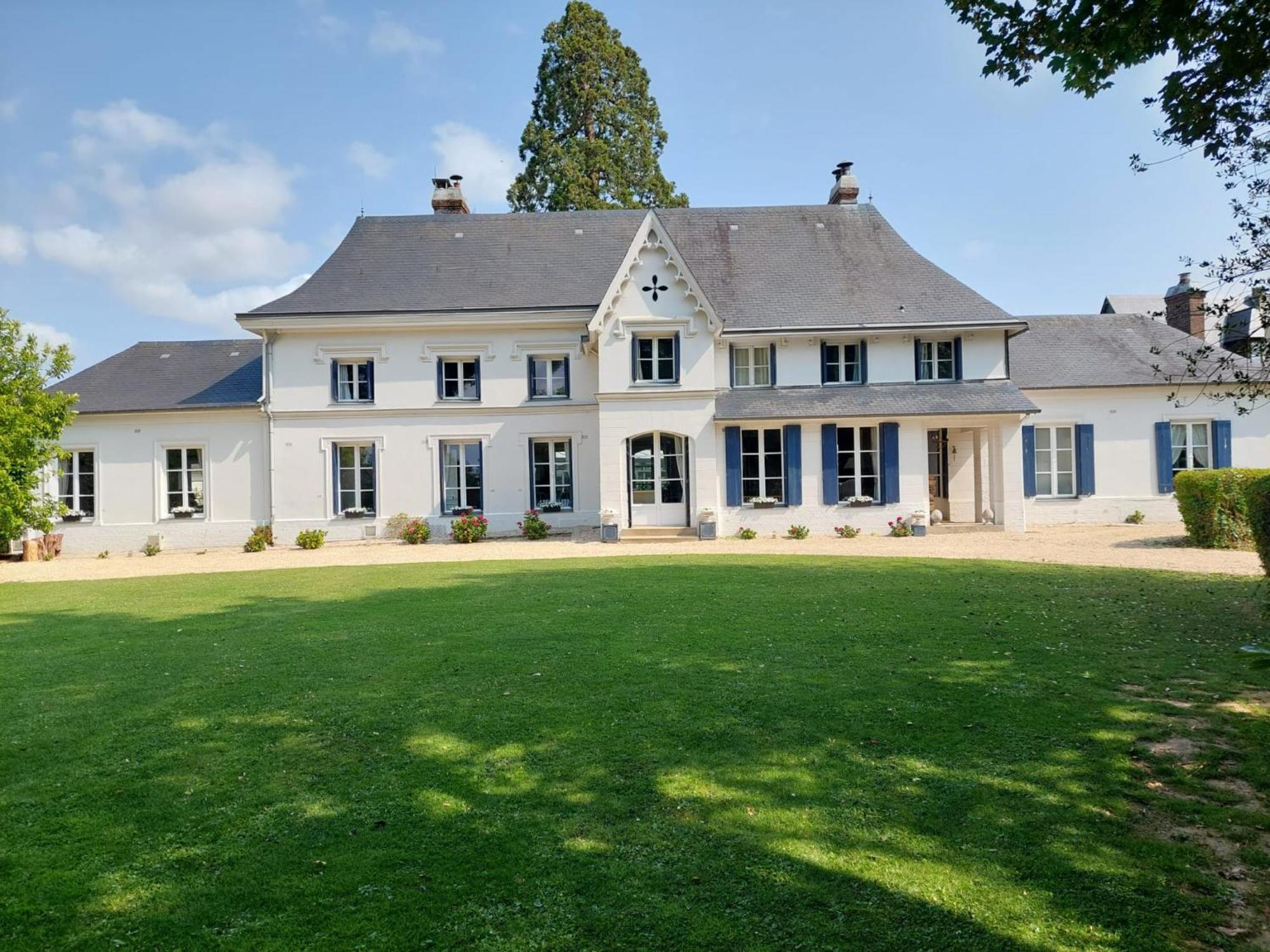 Bed and Breakfast Manoir De L'As De Trefle Isneauville Екстер'єр фото